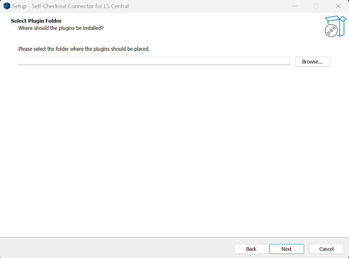 Custom plugin folder selection